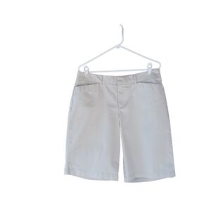 3/$10 Dockers Ideal Fit Tan Bermuda Shorts Size 12